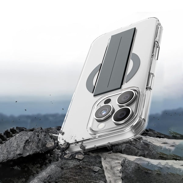 Asli Global iPhone 16 Silicone Grip & MagSafe Case | Titanium Asli Global iPhone 16 Silicone Grip & MagSafe Case | Titanium